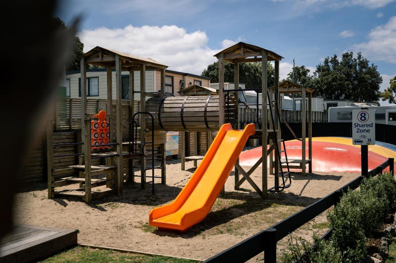 Bowentown Beach Holiday Park Waihi Exterior foto